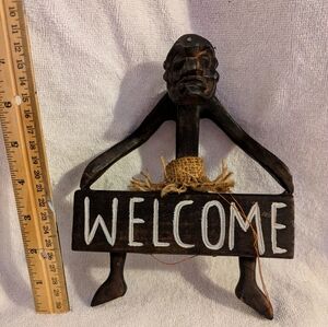 Rustic Welcome Wall Wood Decor